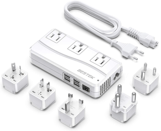 BESTEK Przetwornica Napięcia 250W do Podróży